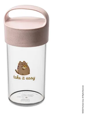 Obrázek produktu pro Koziol Buddy Drink Pusheen Take It Easy láhev, plastová, organická růžová, 500 ml, 8026711