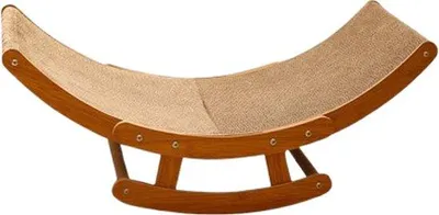 Produktbild von Famanu Katzenhängematte Fenster - Katzenhängestuhl - Katzenhängemands - Katzenbett - Katzenkratzmöbel - Katzen-Spielzeug - Braun - Größe S
