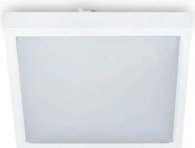 A white ceiling light fixture.