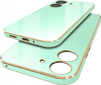 Zdjęcie produktu dla Etui do Xiaomi Redmi 13C | Poco C65 GOLDEDGE CASE + Szkło 9H