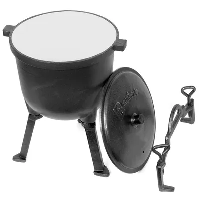 Produktbild von Gusseisen Jagdkessel 4L emailliert BRUNBESTE BB-2646