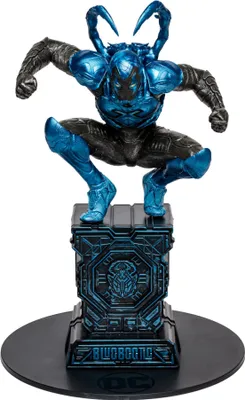 Produktbild von McFarlane Toys - DC Blue Beetle Movie PVC Statue Blue Beetle 30 cm