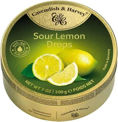 Produktbild von Cavendish & Harvey Sour Lemon Drops 200g