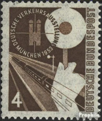 Produktbild von Briefmarken BRD (BR.Deutschland) 1953 Mi 167 postfrisch Deutsche Verkehrsausstellung