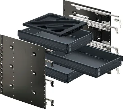 Produktbild von Hettich 9078571, Stahl, Schwarz, 530 mm, 1 Stück(e)