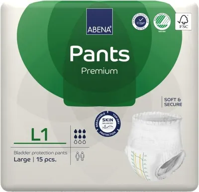 Productafbeelding van Abena Pants Premium L1 (15 stuks)
