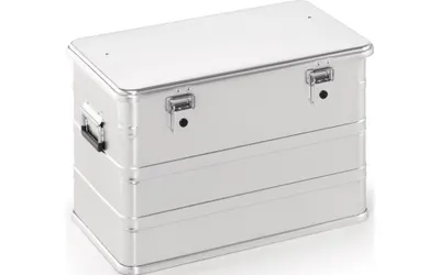 Produktbild von Aluminiumbox L582xB385xH397mm 76 l mit Klapphebelverschlssen mit Bohrungen