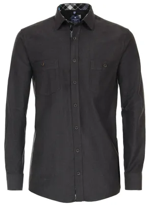 Productafbeelding van REDMOND Langarmshirt, zwart, maat 3XL, moderne pasvorm