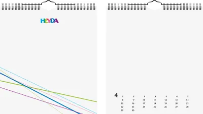 Produktbild von Heyda Kreativkalender immerw21,5x24 ws/ws