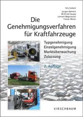 Obrázek produktu pro Die Genehmigungsverfahren für Kraftfahrzeuge