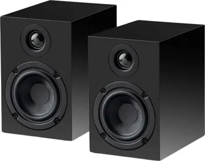 Obrázek produktu pro Pro-Ject Speaker Box 3 E Hi-Fi Regálový reproduktor High Gloss Black 2 ks