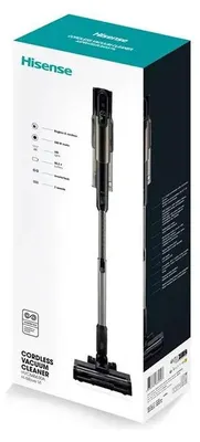 Obrázok produktu pre Hisense HVC646630A, Tyčový vysávač 2 v 1, Bezvreckové, Čierna, 0,701 L, Plast, 16 L/s