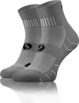 Immagine prodotto di Calzini sportivi Sesto Senso - traspiranti e senza cuciture, in cotone, vestibilità anatomica, regolazione dell'umidità, ammortizzazione protettiva, unisex, grigio, multicolore, ideali per lo sport e l'abbigliamento quotidiano, Polonia 39-42