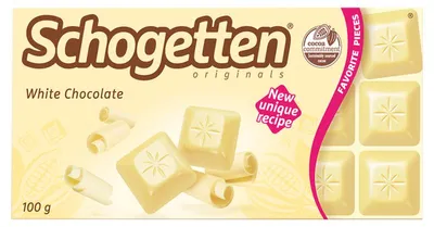 Image de Schogetten, chocolat blanc, 100 g