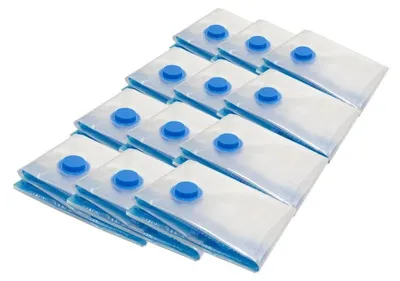 Image de Lot de 10 sacs de rangement sous vide - 100 x 70 cm - Grand format