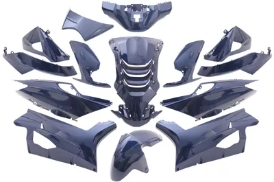 Zdjęcie produktu dla Zestaw owiewek EDGE 14-częściowy niebieski metalik dla Peugeot Speedfight 4