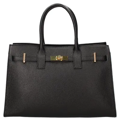 Image de Sac à main pour femmes, en cuir blanc "Dollarleather", avec fermeture éclair et bandoulière réglable, fabriqué en Italie