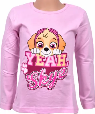 Produktbild von Langarmshirt Paw Patrol Skye Rosa 116 cm