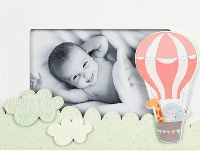 Immagine prodotto di Cornice Goldbuch 3D per neonati, con motivo di palloncini, dimensioni 10x15 cm