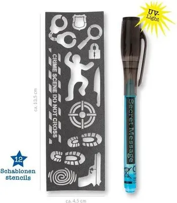 Produktbild von Secret Message Pen inkl. Schablonen