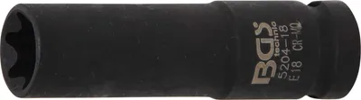 Produktbild von BGS E-Profil Kraft-Steckschlüssel-Einsatz, tief, 12,5 mm (1/2"), SW E18