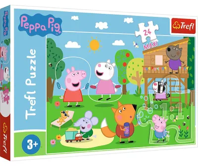Produktbild von Trefl Peppa Pig Maxi-Puzzle, 24 Teile