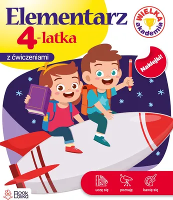 Zdjęcie produktu dla Wielka Akademia - Elementarz dla 4-latka z ćwiczeniami