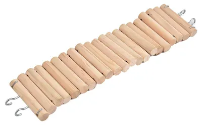 Obrázek produktu pro 7,5 * 30 cm Domácí mazlíček Křeček Papoušek Lezení Měkký žebřík Visutý most Ptáci Hračka