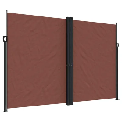 Produktbild von Seitenmarkise Ausziehbar Braun 220x1000 cm
