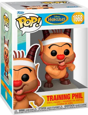 Produktbild von Funko FK61540 - Hercules 25th Anniversary POP! Movies Vinyl Figur Training Phil 9 cm - Neu
