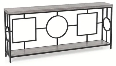 Image de Table d'appoint - Table console - Table murale - Table d'entrée - Petite table - Style industriel