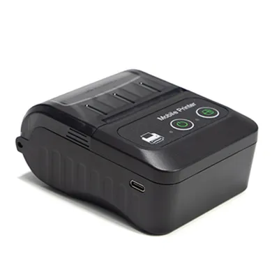 Imagen del producto de Impresora térmica de alta calidad de 58 mm, sistema de punto de venta portátil con conexión inalámbrica Bluetooth y USB
