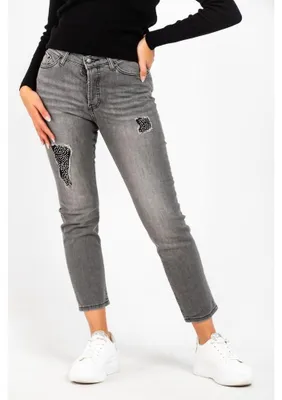 Produktbild von Gas Jeans aus Baumwolle in Grau