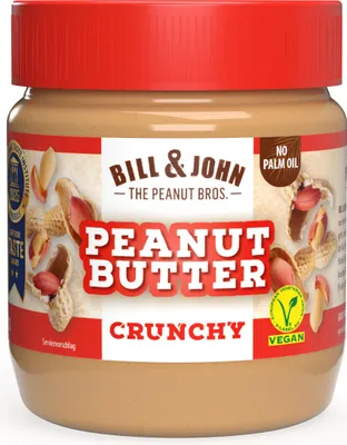 Produktbild von BILL & JOHN Erdnussbutter Crunchy, 350g