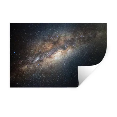 Produktbild von MuchoWow® Wandtattoo Wandsticker Wandaufkleber Sternenhimmel - Sterne - Himmel 30x20 cm Selbstklebend und Repositionierbar - Wierderverwendbar - Selbstklebend