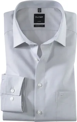 Produktbild von Olymp Luxor Modern Fit Hemd grau