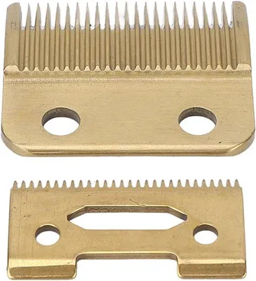 Image de Lames professionnelles pour tondeuses à cheveux, pièces de rechange en acier inoxydable, compatibles avec les tondeuses à cheveux, pièces interchangeables, compatibles avec les tondeuses à cheveux.