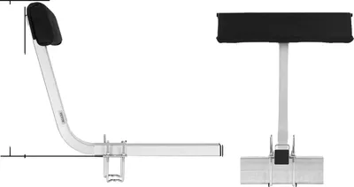 Imagen del producto de Guía para remolques, con anchura ajustable, fabricada en acero galvanizado, con dos métodos de instalación