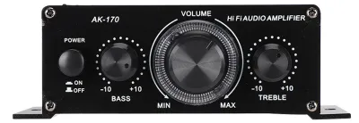 Obrázok produktu pre 20W20W, rozlíšenie 47K, 12V, AK170 – mini výkonový zosilňovač s nízkou úrovňou skreslenia, určený pre audio