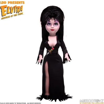 Imagen del producto de Elvira, Reina de la Oscuridad, Muñeca Living Dead Dolls, Elvira, 25 cm