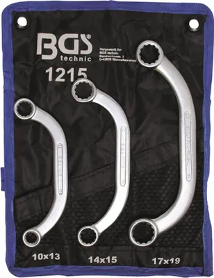 Zdjęcie produktu dla BGS technic Obstruction Ring Spanner Set, 506 g