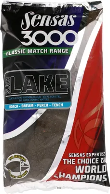 Produktbild von Sensas 3000 Black Lake Grundköder 1kg