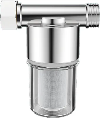 Produktbild von Kupfer Wasserfilter mit 1/2 Zoll Anschluss, 9,5 cm Länge, 7,8 cm Breite, 4 cm Höhe