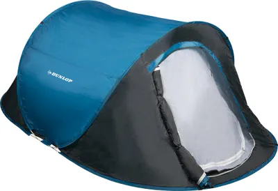 Obrázek produktu pro Dunlop Pop Up stan - modrý/ šedý/ bílý - 2 os.