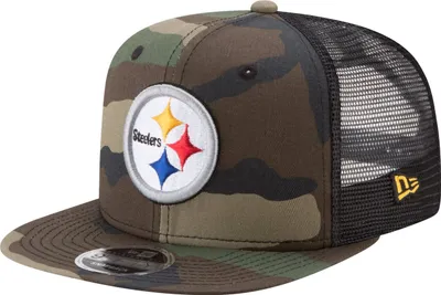 Produktbild von New Era 9Fifty Mesh Snapback Cap Pittsburgh Steelers wood