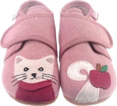 Produktbild von Living Kitzbühel 3504-329 Ballerina süße Katze mit Apfel dark rosé cloud Gr.19-26 EUR 19