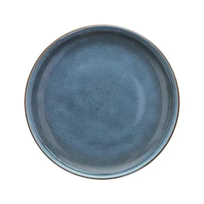 Produktbild von Pizzateller CINZIA Terra, 33 cm, aus blauem Porzellan