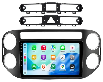 Zdjęcie produktu dla 64GB Radio samochodowe Android do VW Tiguan 2007-2016 Wireless CarPlay Android Auto WiFi GPS Navi RDS DSP DAB+ BT 9''