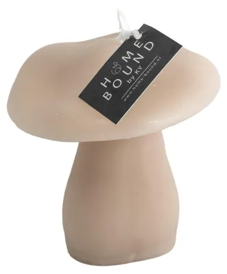 Produktbild von Pilzförmige Wachskerze in Beige