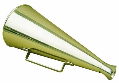 Produktbild von Megaphon Messing 34cm